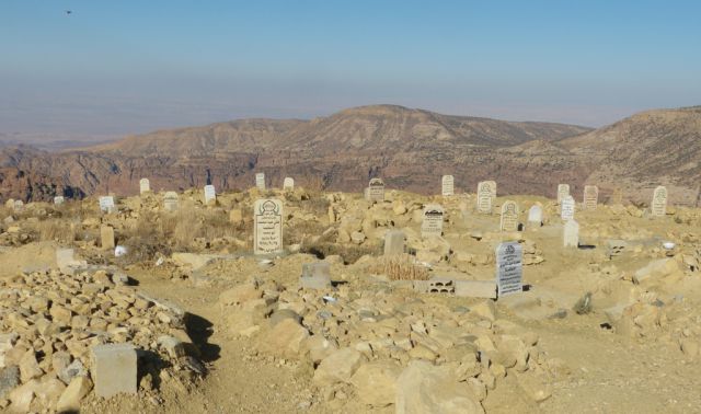 Hřbitov u Wadi Dana